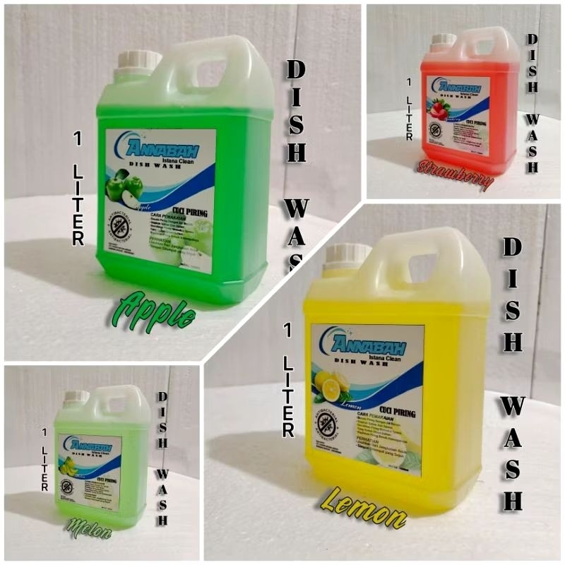 sabun cuci piring rasa buah buahan 1liter anti bau anti lemak