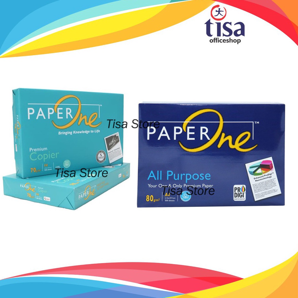 

Sale Kertas Paper One 75gsm A4F4 H76