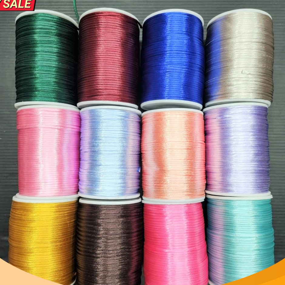 

SUPER HEMAT SATIN 144 Tali Shanghai 2mm isi 144yard