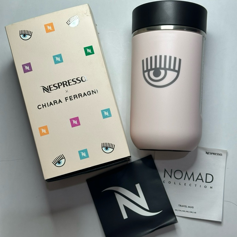 Nespresso travel mug chiara ferragni new