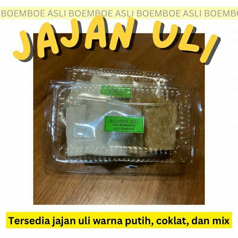 

[PRE ORDER - DENPASAR ONLY] JAJAN ULI PUTIH COKLAT MIX HAMPERS GALUNGAN KUNINGAN INSTAN BOMBOE ASLI