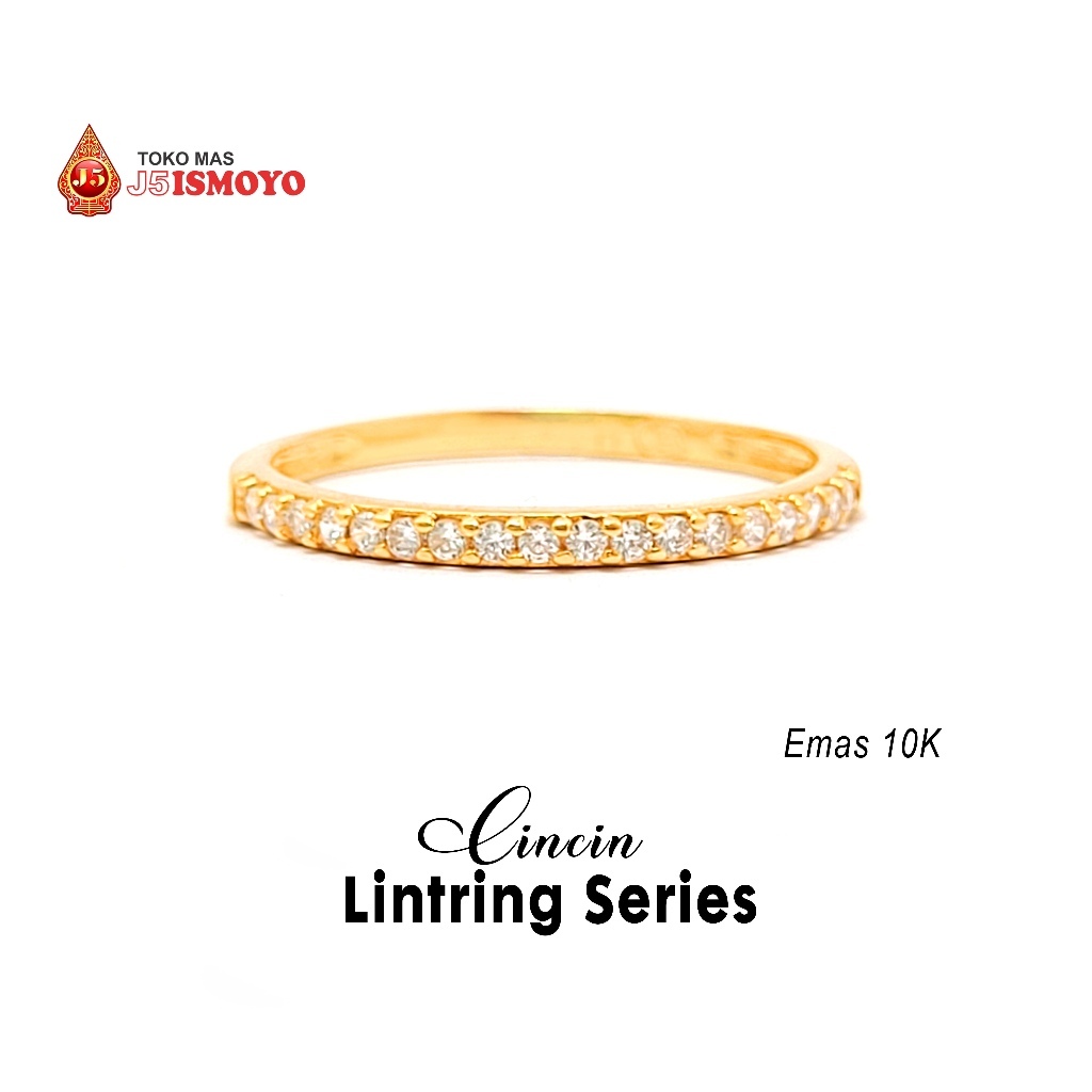 Cincin Emas Ltr Simple (TM) J5 Ismoyo