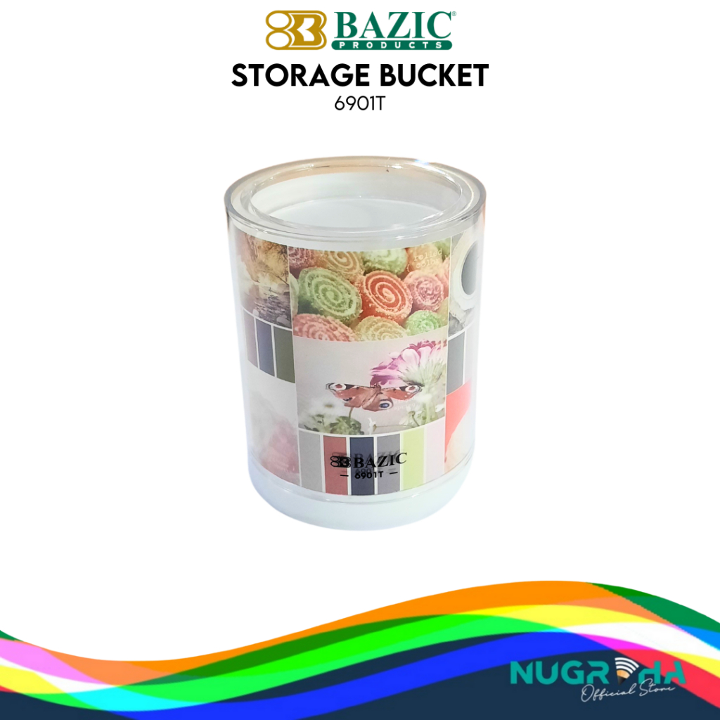 

Bazic 6901T Pen Stand / Pen Holder / Tempat Alat Tulis Bolpen Meja Model Bulat