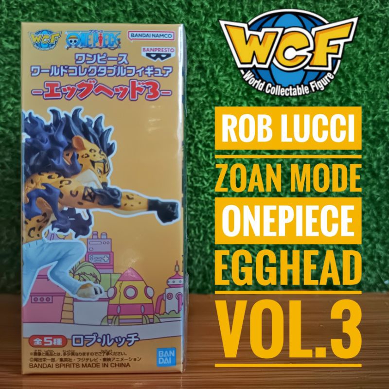 Wcf One Piece Egghead - Rob Lucci Zoan