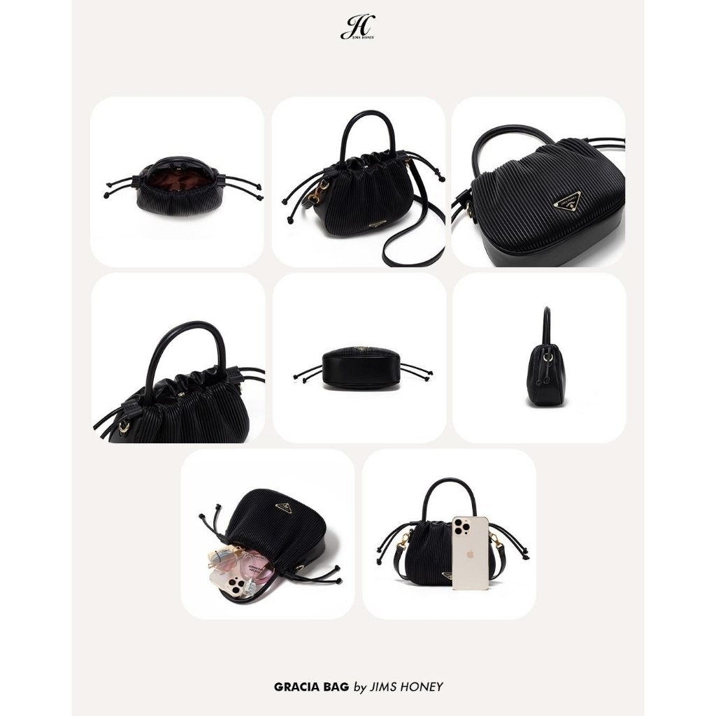 JIMS HONEY GRACIA BAG Tas Selempang Wanita Slingbag Cewek Jimshoney Trendy Elegan