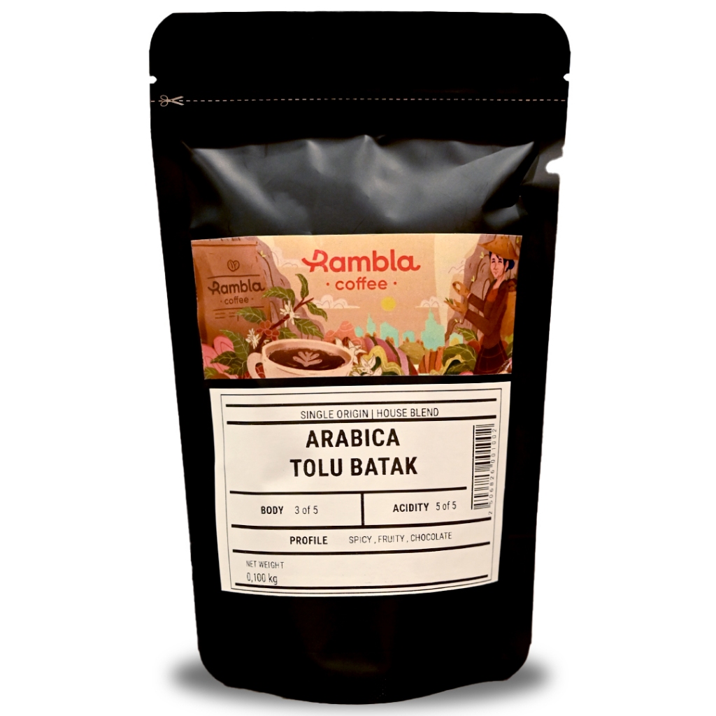 

Rambla Coffee - Kopi Arabica Tolu Batak Single Origin 100 Gr