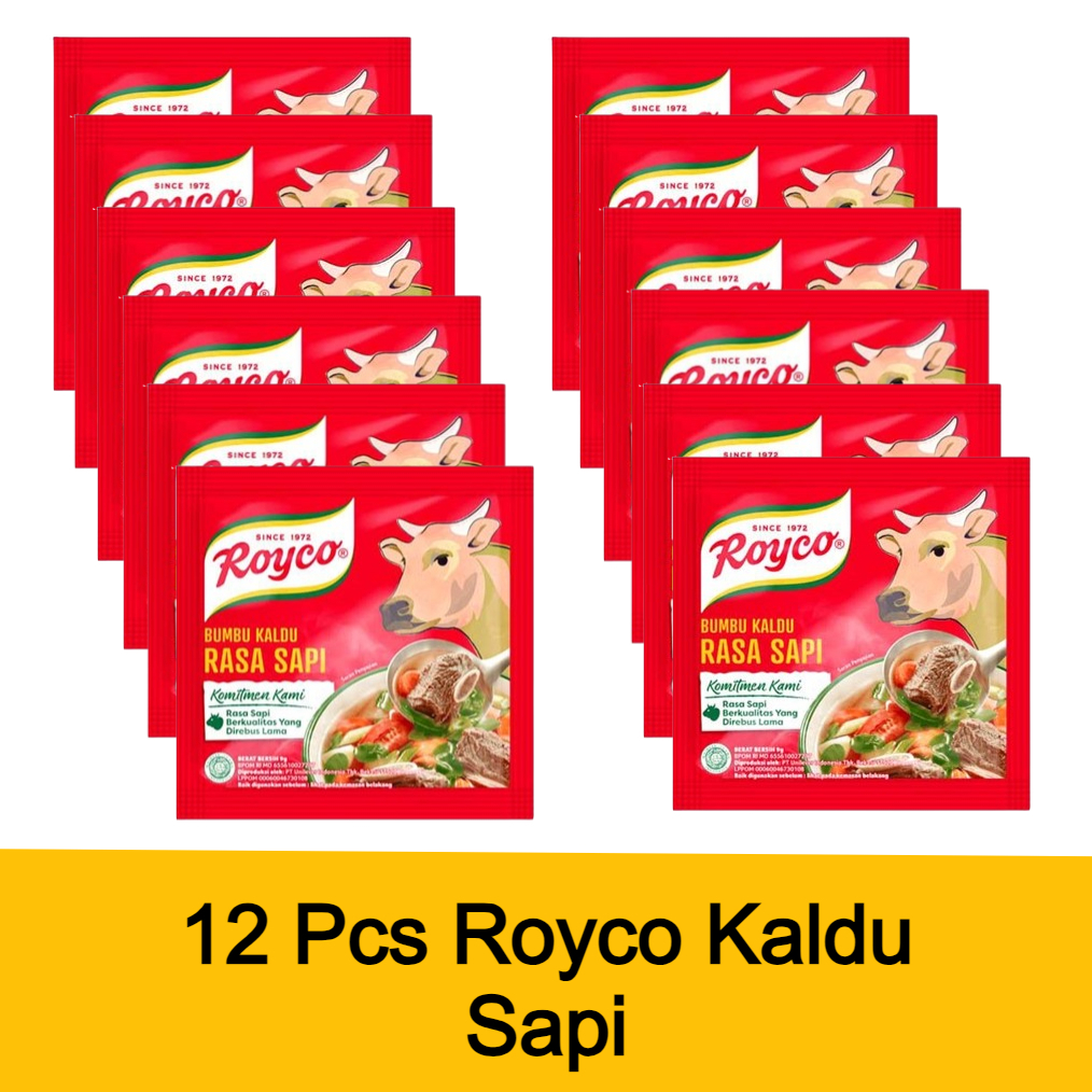 

1 RENTENG ROYCO Kaldu Sapi Bumbu Penyedap rasa 8g