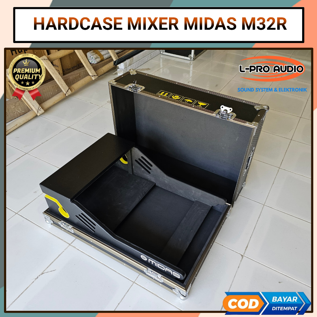 HARDCASE MIXER MIDAS M32R HITAM