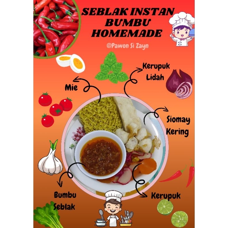 

SEBLAK INSTAN BUMBU HOMEMADE