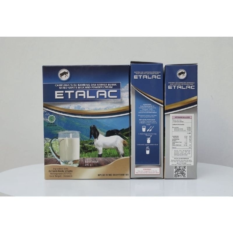 

Susu kambing etawa ETALAC bubuk original (paket 3 box)