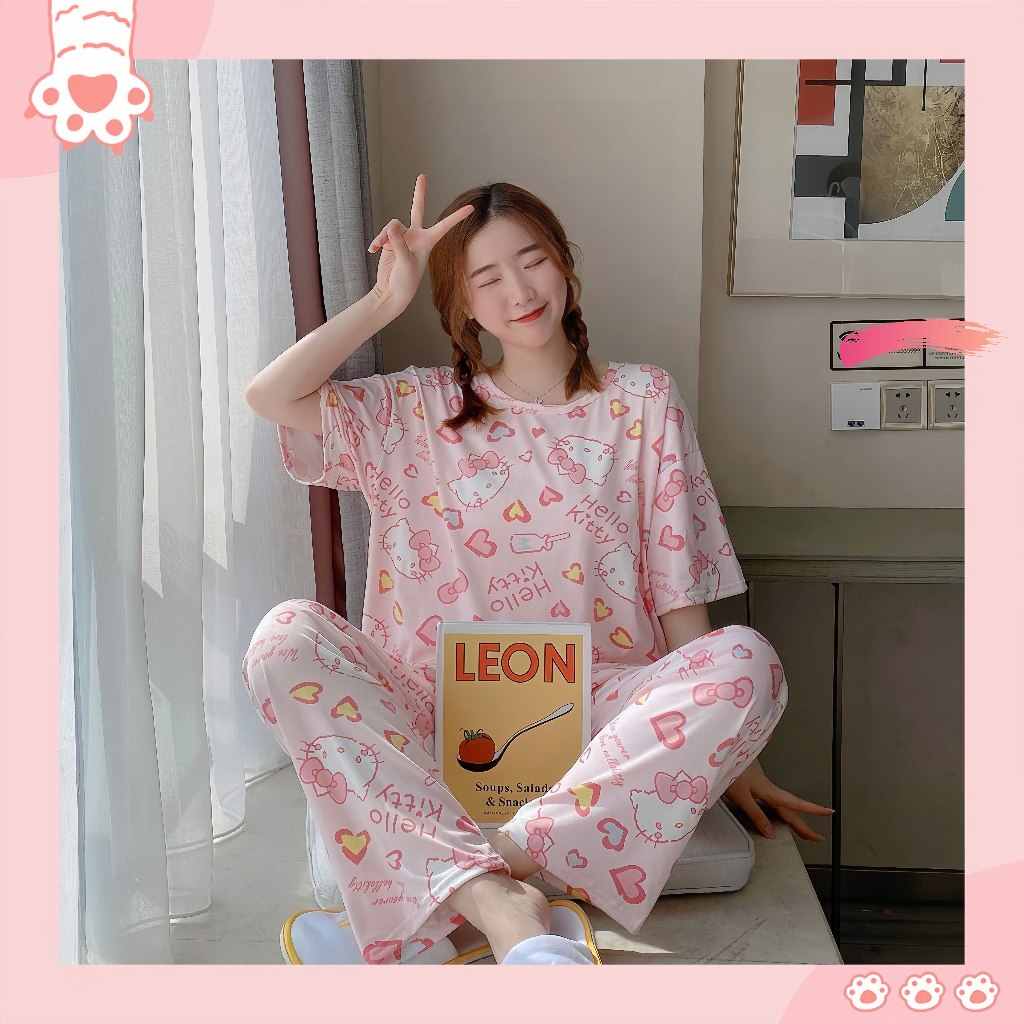 Shop Piyama 2in1 | Piyama Import Dewasa | Setelan Wanita Kekinian | Baju Tidur Wanita Dewasa