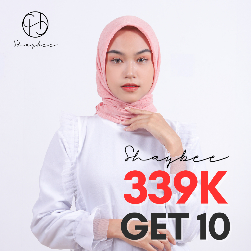 Shaybee.id | Paket Usaha Hijab Voal Freya | Hijab Daily Bahan Voal Dobby