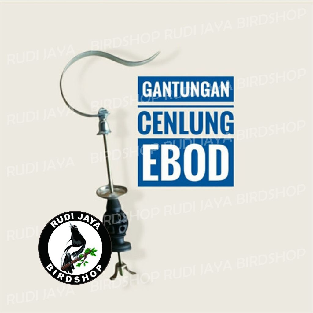 GANTUNGAN BURUNG CENLUNG EBOD JAYA PION PLASTIK UNTUK CANTOLAN SANGKAR KOTAK KANDANG BURUNG KACER