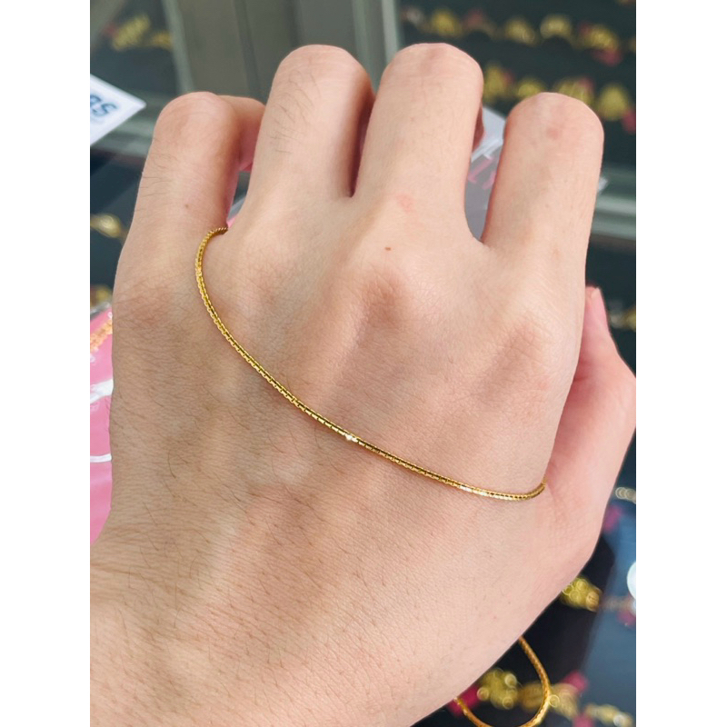 kalung serut alta simple elegant emas asli kadar 700