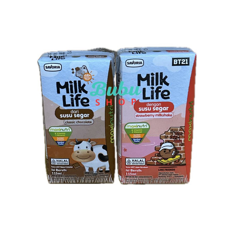 

Susu UHT Milk Life Creamy 115 ml