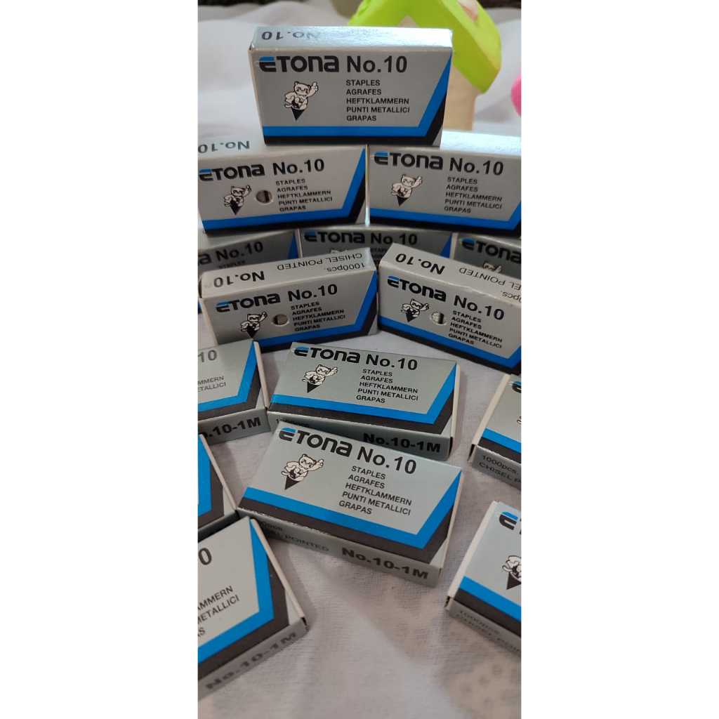 

PRODUK ISI STAPLES ETONA NO. 10 TERMURAH (BOX KECIL)