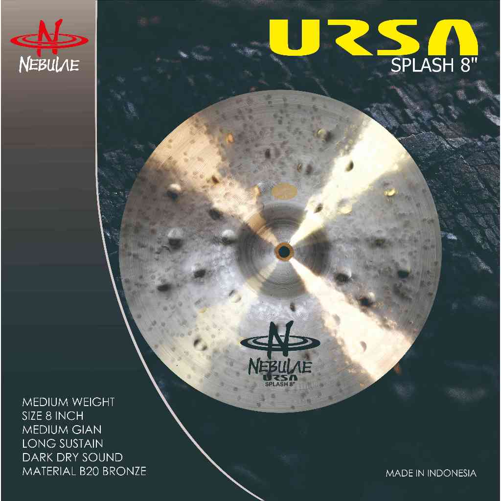 Cymbal Nebulae Ursa Splash 8"