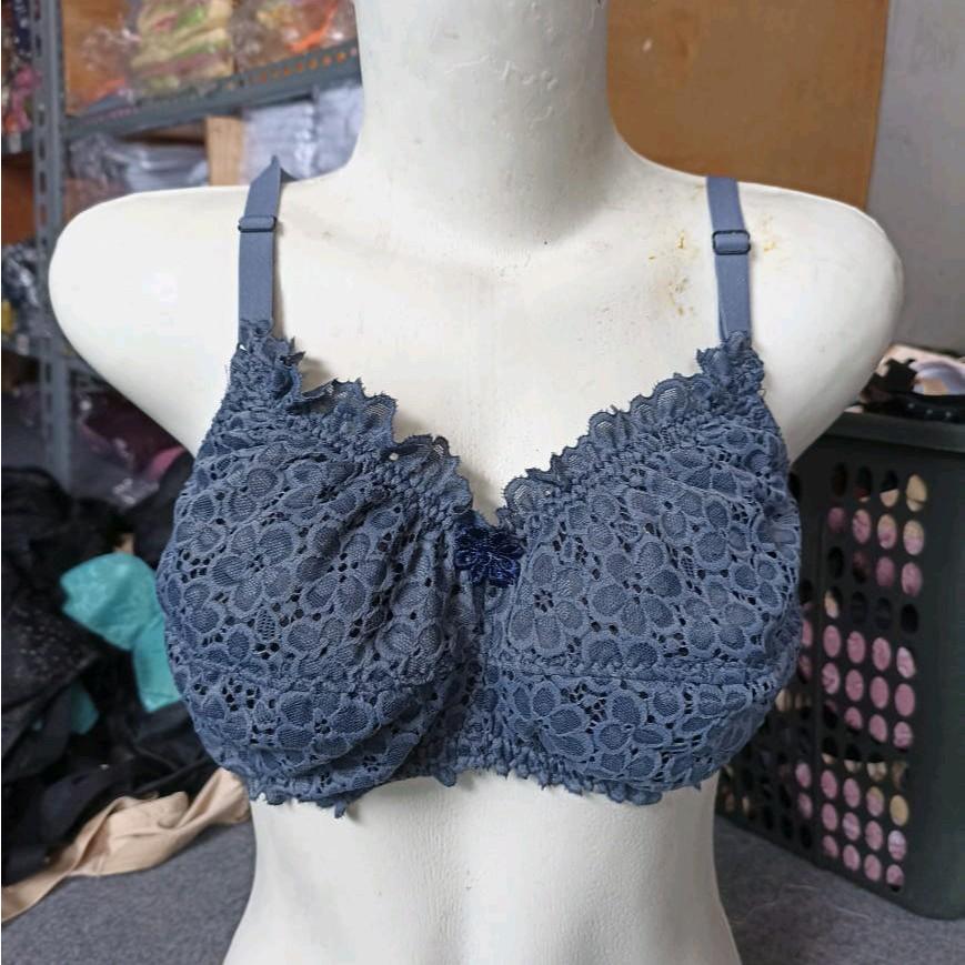 bh wanita bh Renda bh tanpa busa tanpa kawat bh jumbo bh full brukat bra jumbo