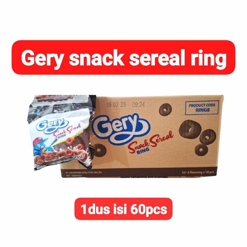 

Gery Snack Sereal Ring 9gr Dus / 1Dus isi 60pcs