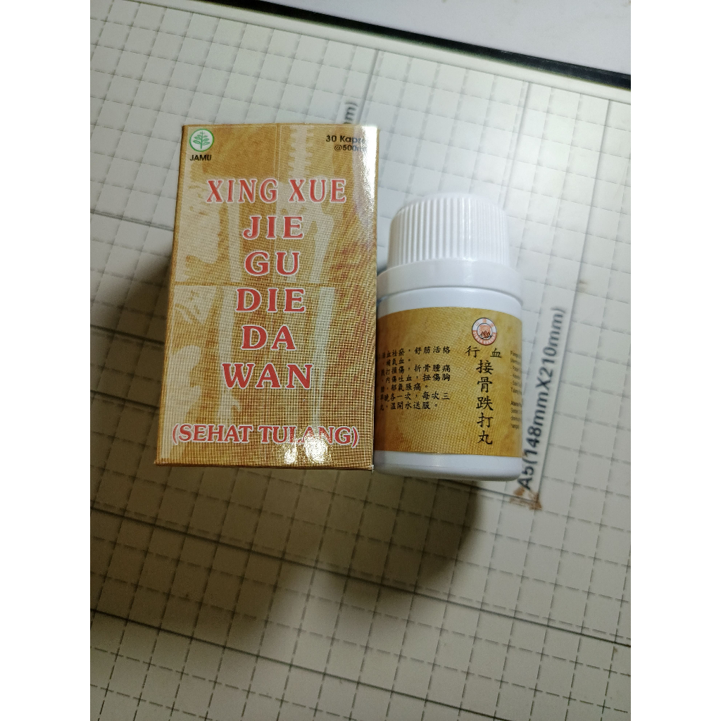 xing xue jie die gu die da wan ( sehat tulang ) /1 pcs baca deskripsi