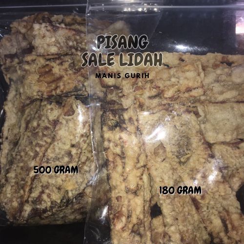 

PISANG SALE LIDAH 180GR DAN 500GR / MANIS CRISPY LEZAT