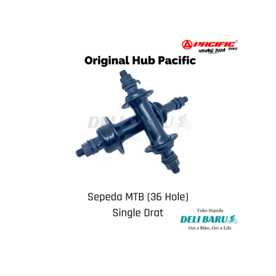Pacific Hub 36 hole single drat sepeda MTB lipat minion federal