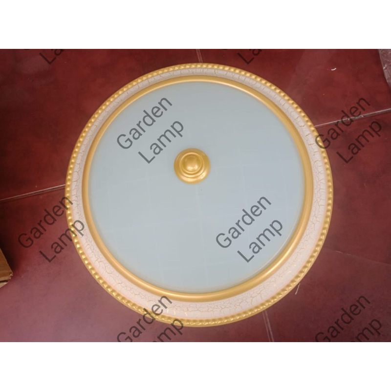 Lampu Plafon Kaca- Ruang Tamu - Bulat - LPlafon 016