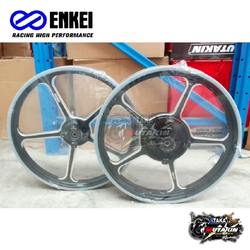 Velg enkei fg505 cnc satria fu,fu f1,supra gtr,sonic,tiger,revo.