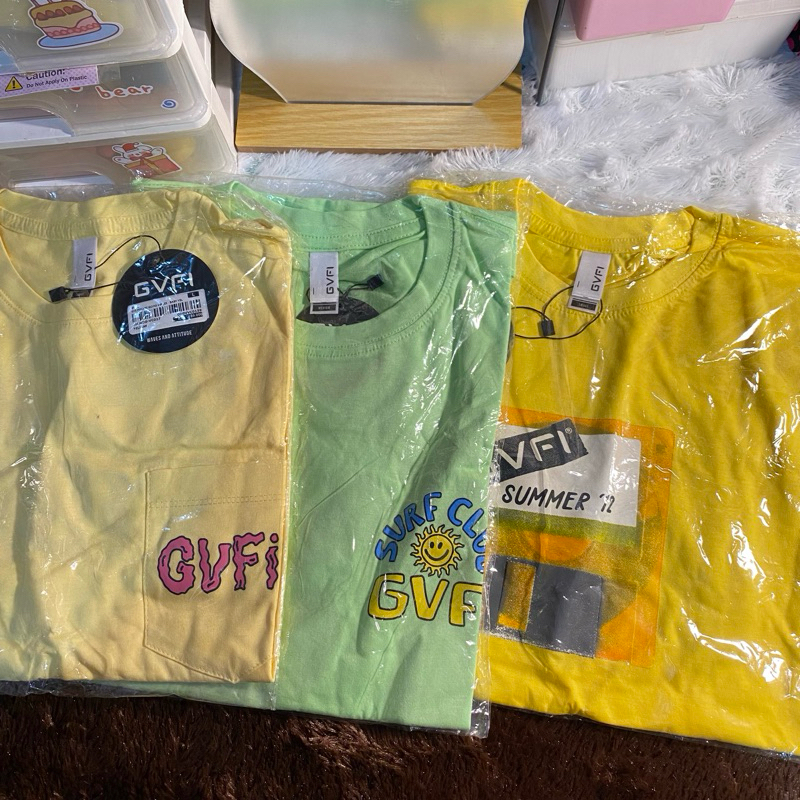 [FREE GIFT] New Kaos Tee GVFI Woman Pastel Color Limited