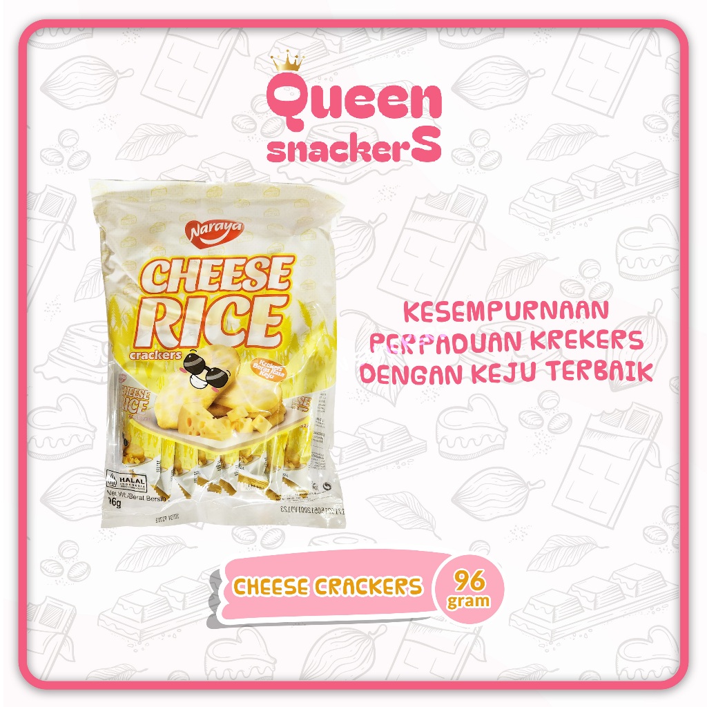 

Naraya Cheese Crakers cheese corn krakers beras rasa keju