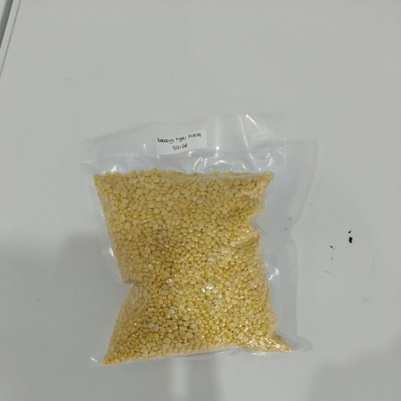 

Kacang Hijau Kupas Repack 500gr
