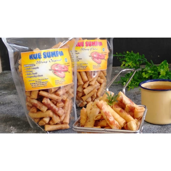 

Kue sumpia udang pedas dan original premium quality 250gr