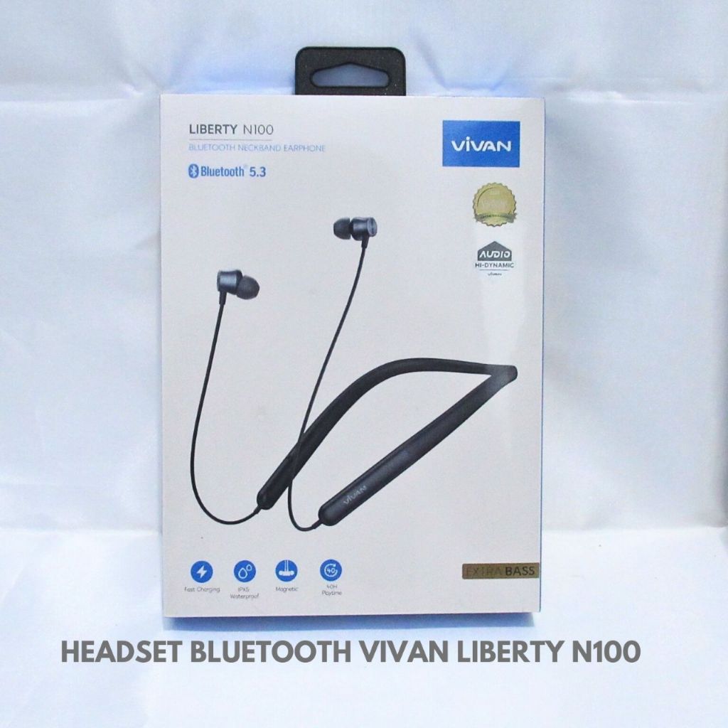 HEADSET BLUETOOTH VIVAN LIBERTY N100