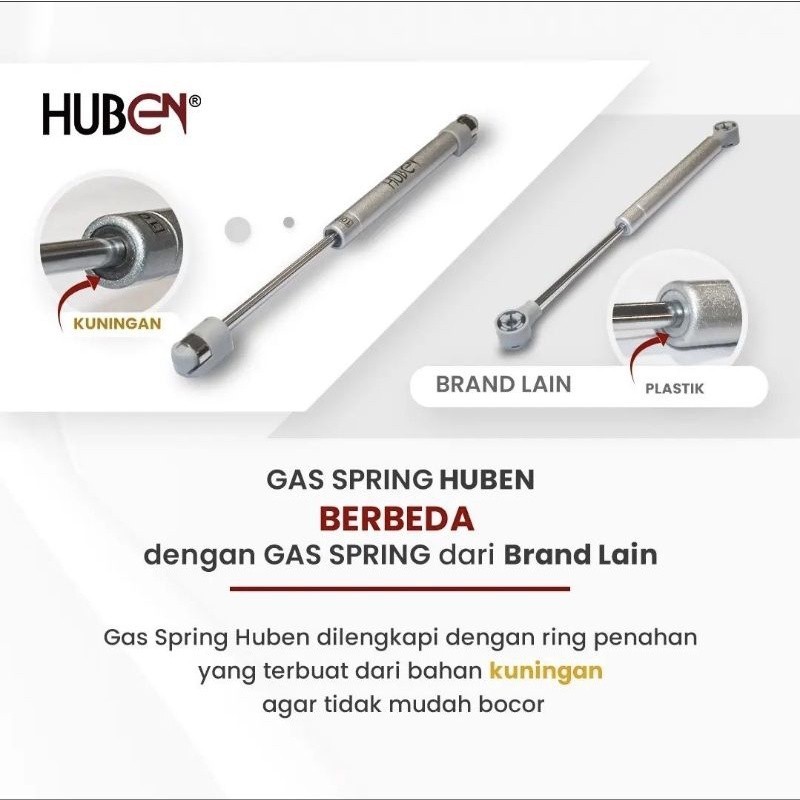 Hidrolik Gaspring Pintu lemari dan kitchen set(Huben)