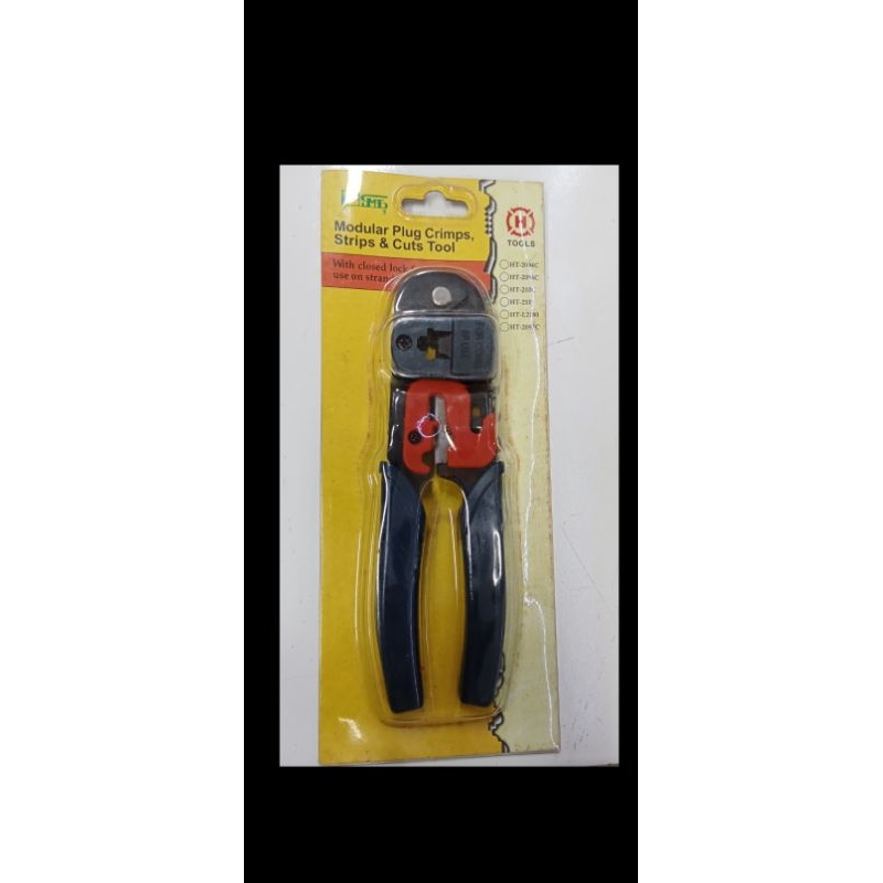 tang crimping 1 Lubang cat 5e ..