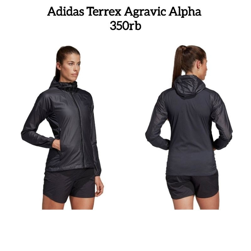 Jaket Running Adidas Terrex Agravic Alpha