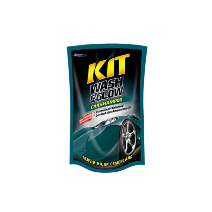 Kit shampoo mobil car wash and glow 400 ml 720 ml
