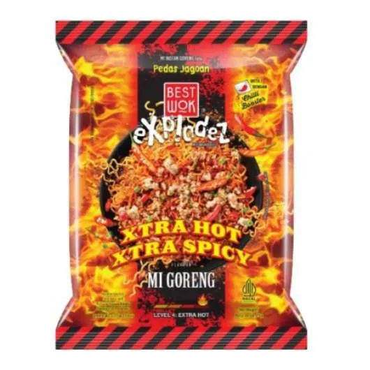 

Bestwok Mi Goreng Xtra Hot Xtra Spicy 75 Gr