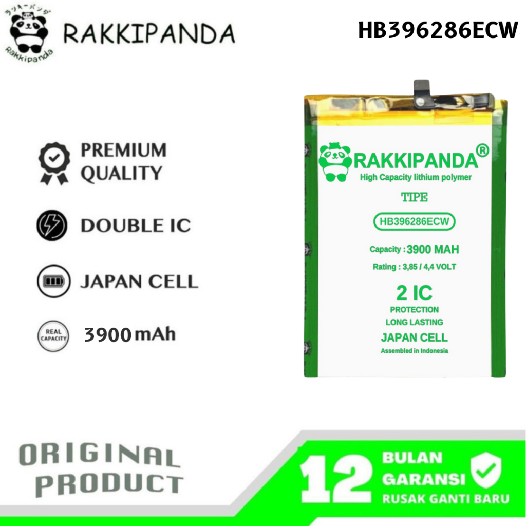 RakkiPanda - HB396286ECW P Smart 2019/Honor 10i/Honor 20i/Enjoy 9s Batre Batrai Baterai