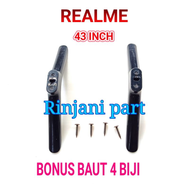 STAND KAKI BRAKET TV LED REALME 43 INCH