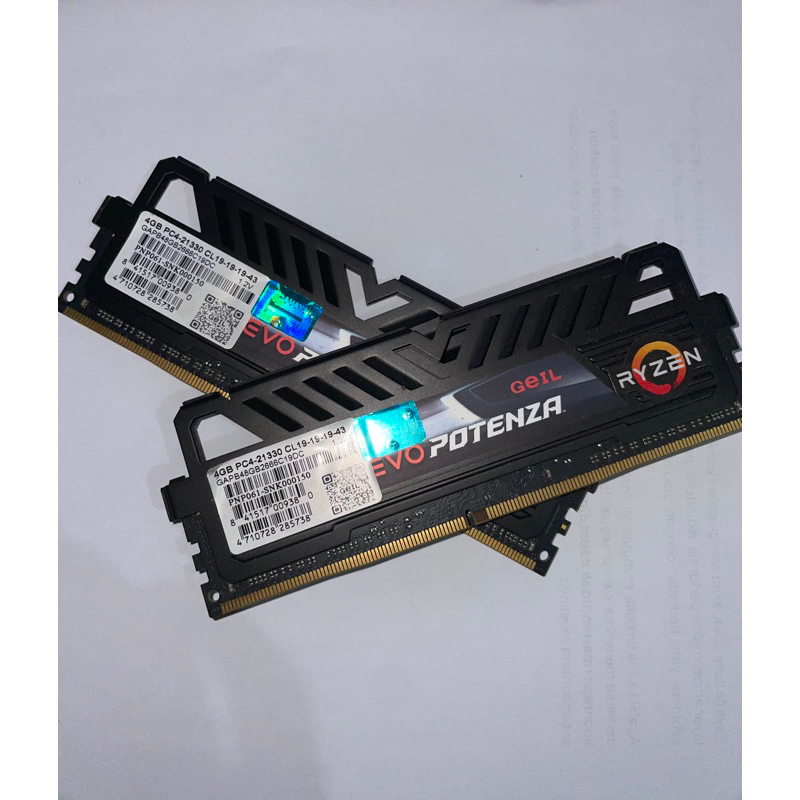 Ram DDR4 2x4GB Geil Evo Potenza