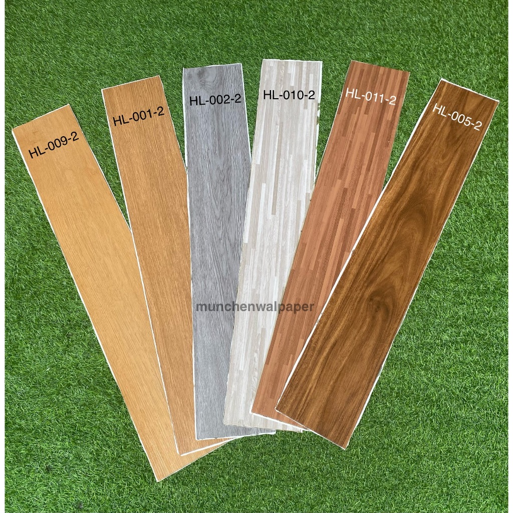 HOT  Lantai VINYL STICKER ( Tebal 2mm , 91,4cm X 15,24cm )Lantai Vinyl Stiker Vinil Lantai Motif Kay