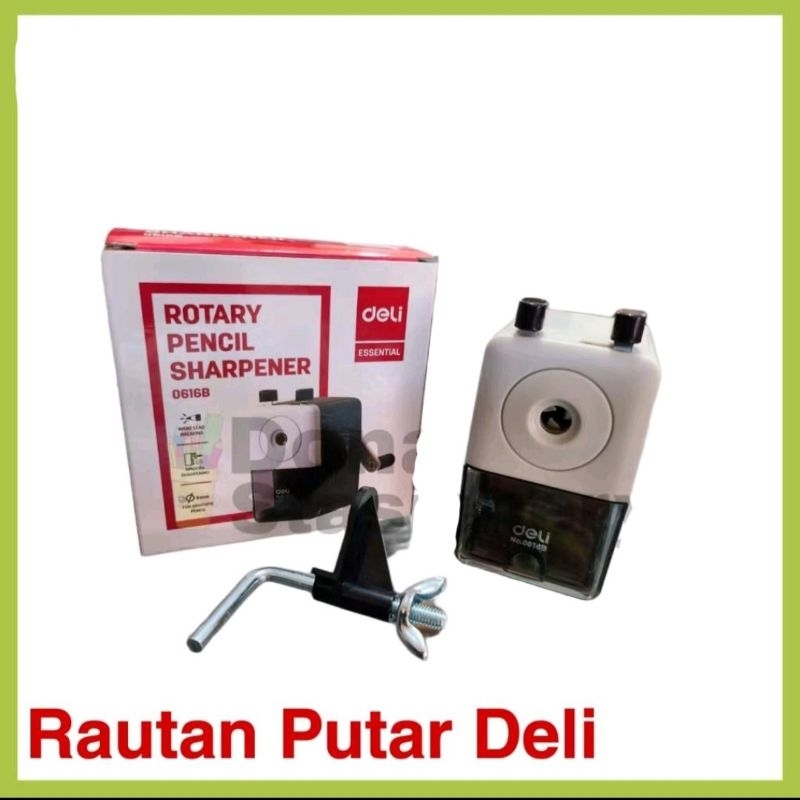 

Rautan Serutan Putar Deli 0616B | Rautan Putar Murah | Serutan Putar Deli Murah
