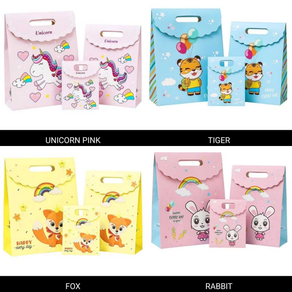 

Paper bag / Goodie Bag / Tas Souvenir bergambar 30x19x6,5cm