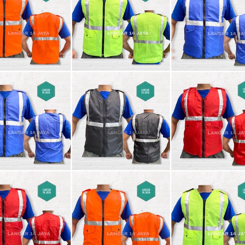 Price Rompi Parasit  Parasut  Rompi Safety  Rompi Proyek  Rompi Ojek  Rompi Parkir Rompi Serbaguna  