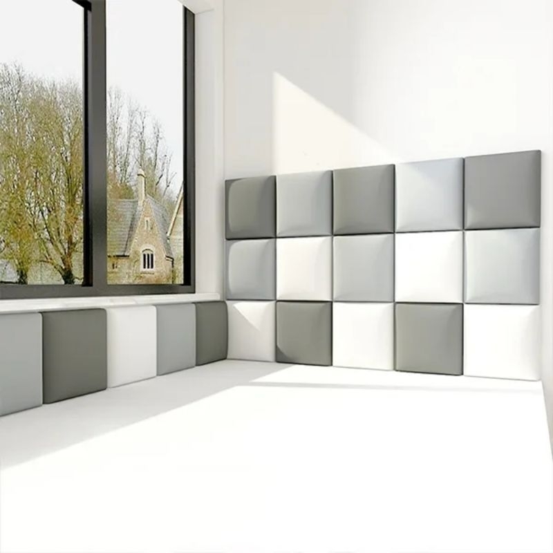 Headboard 45x45 - Headboard kasur kamar tidur estetik - hiasan kamar kost - pelindung dinding aman u