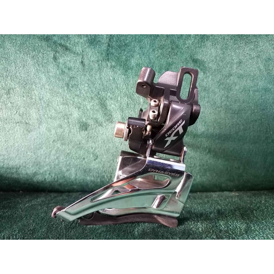 FD Shimano Deore XT M8025 2 speed Direct Mount Tarikan Atas