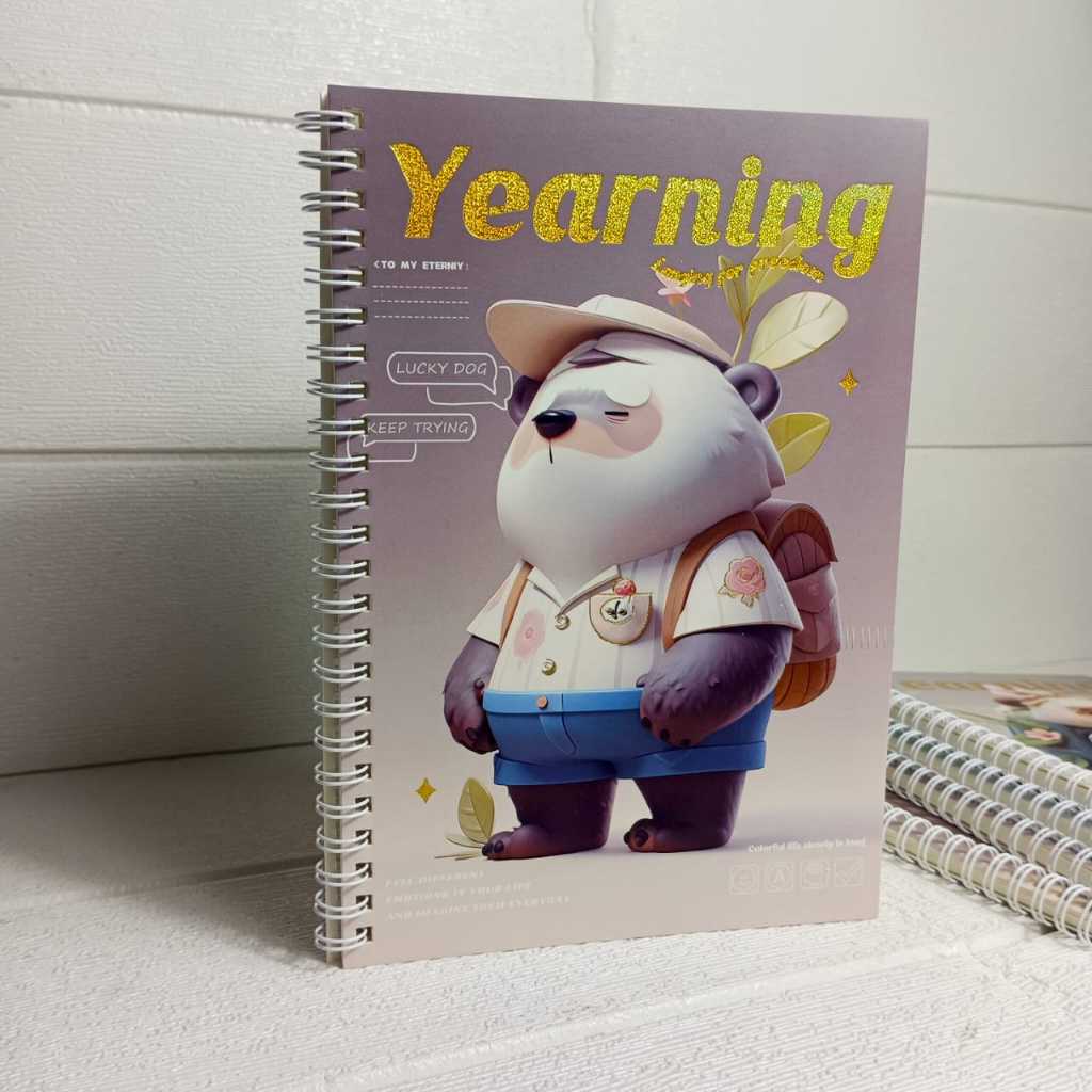

Buku Diary Notbook Spiral import Lucu Uk A5 2121-65