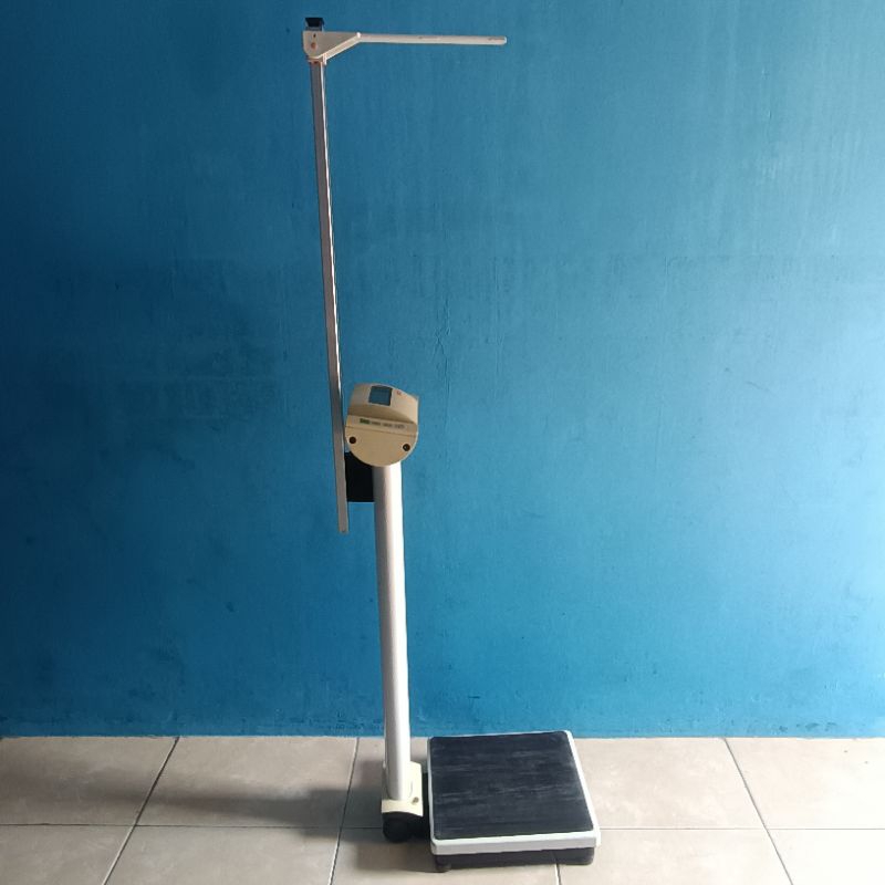 Timbangan Seca Plus Ukur Tinggi Badan Second Mulus