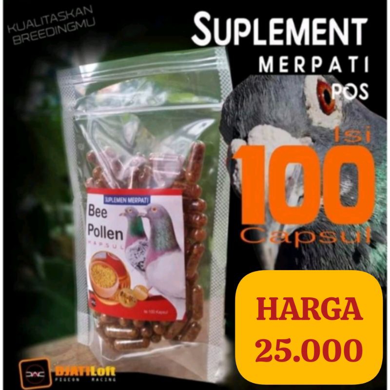 Bee Pollen Vitamin Merpati